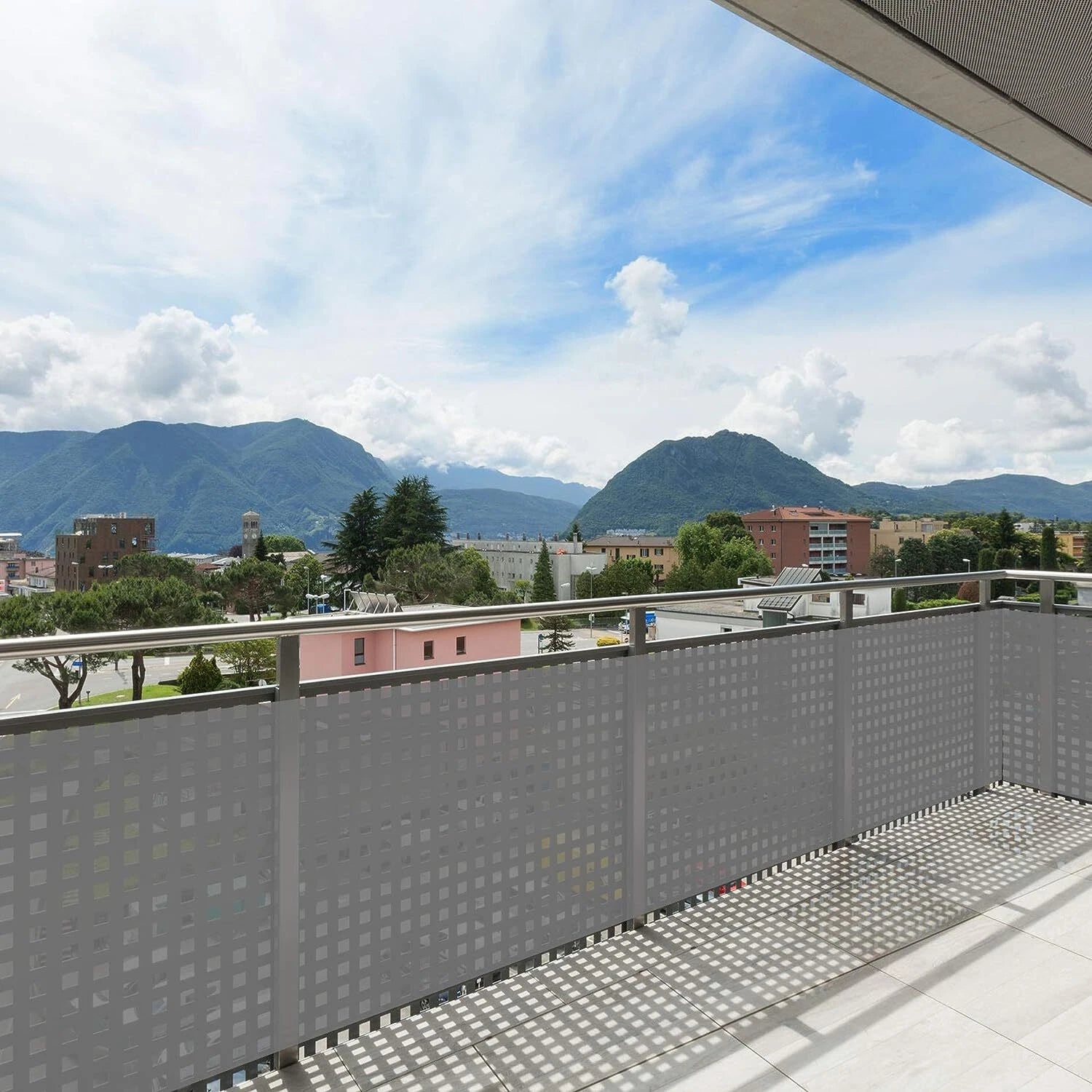 Telo Frangivista Balcone 90x500cm Rete Ombreggiante