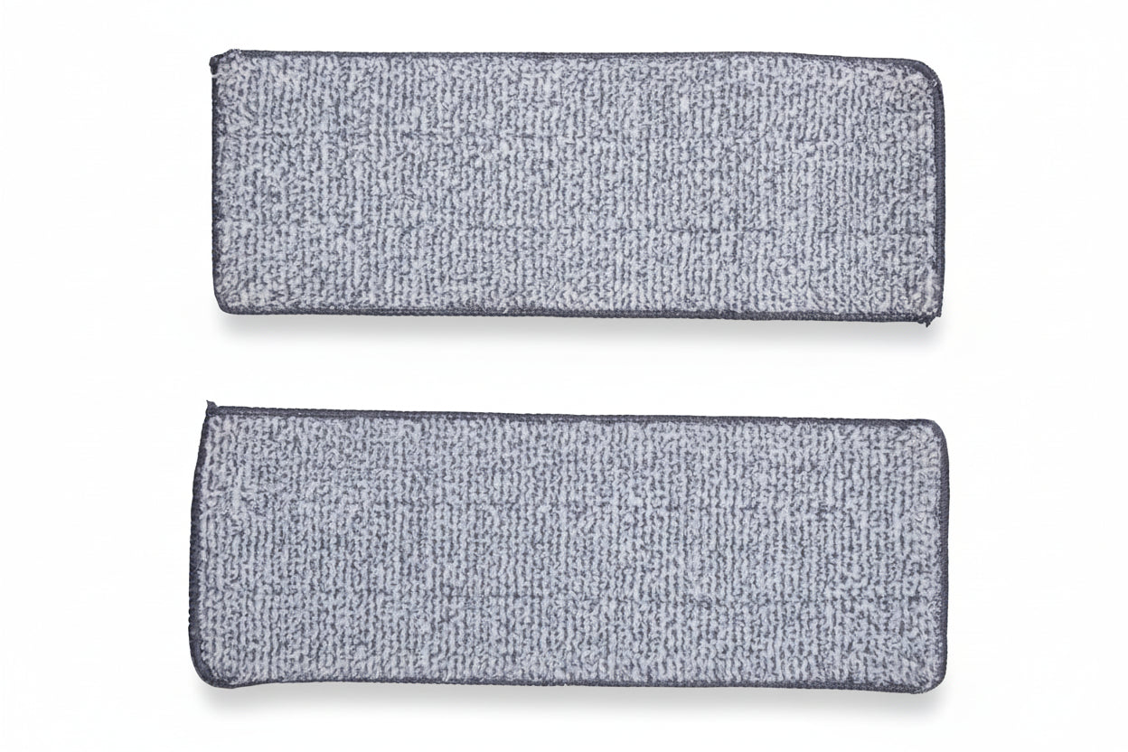 Mocio Rotante 360° con Secchio e 2 Panni Microfibra