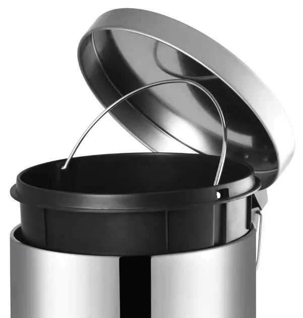 Pattumiera a Pedale con Vaschetta Inox Lucido  – 3 Lt / 5 Lt