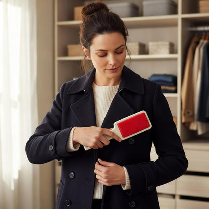 Spazzola Velluto 2 Facce, Plastica, Ghiaccio, 23.0x6.5x4.0 cm