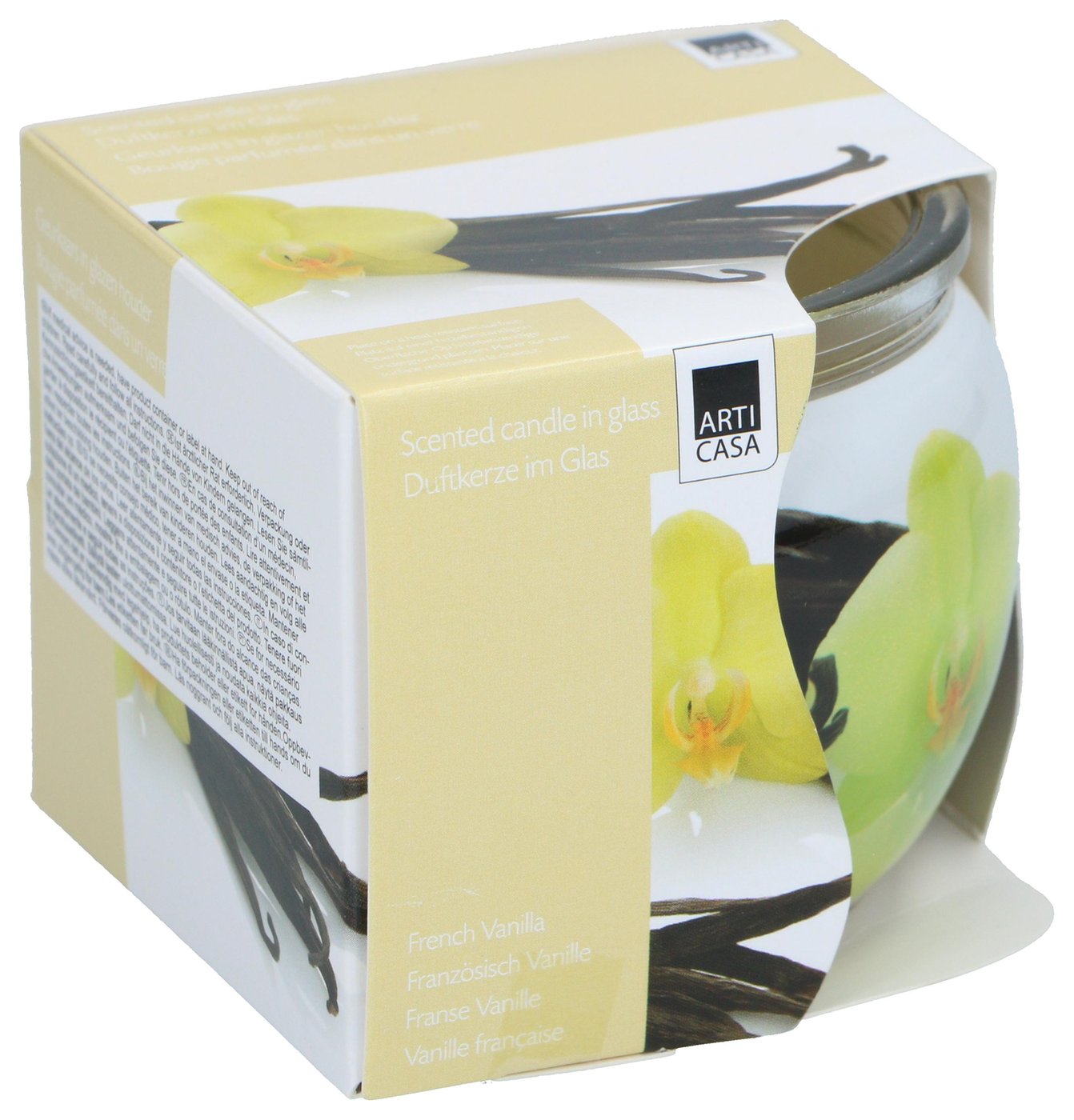 Set 6 Candele Profumate in Barattolo di Vetro – Fragranze Assortite