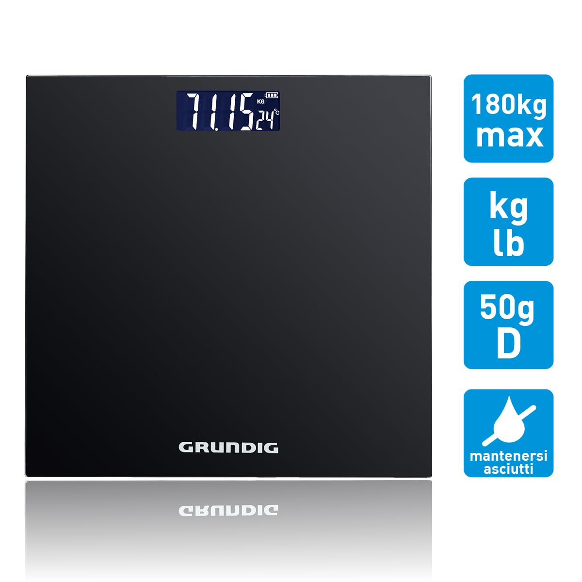 Pèse-personne numérique Grundig