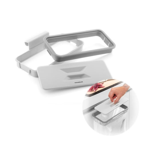 Supporto Portatile per Sacchetti Spazzatura InnovaGoods - Pattumiera con Coperchio Elimina Odori
