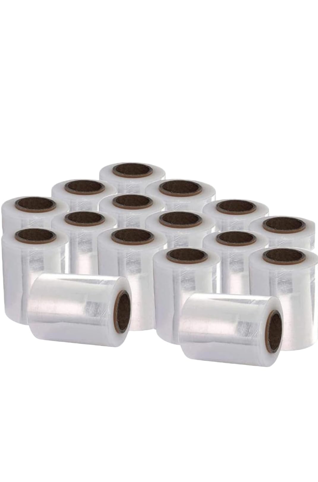 Fercasashop Transparent Stretch Film for Packing Pallets, 300g, Office, Industry, and Home Use