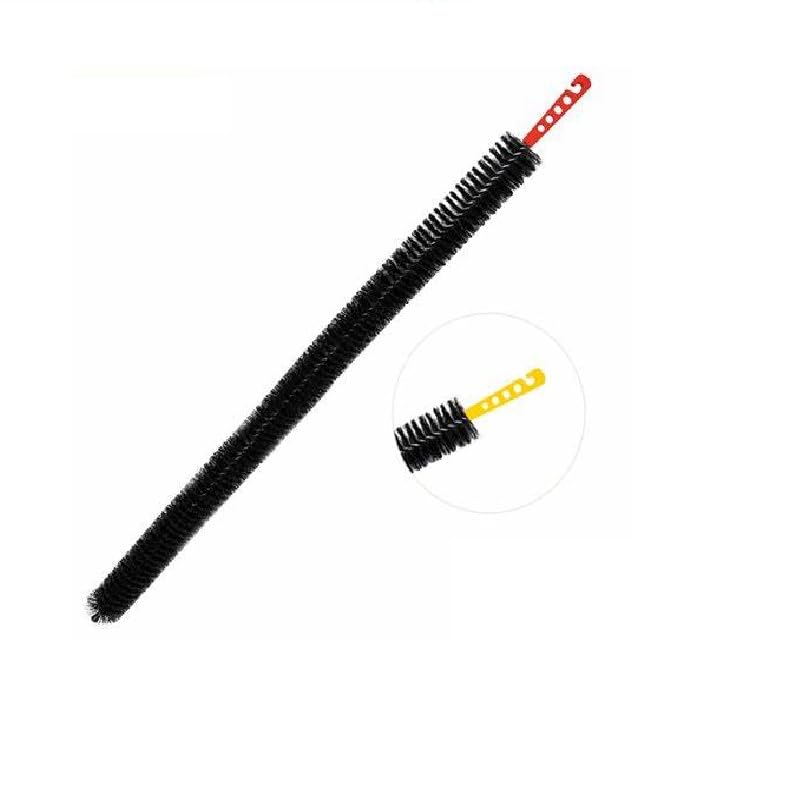 FERCASASHOP Radiator Cleaning Brush, Synthetic Bristles, Practical Tool for Cleaning Radiator Dust - Flexible Wire, Bendable Stem