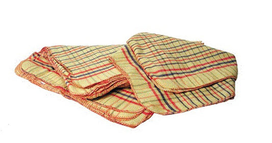 Panno polvere "lo scozzese" cm.50x50 2 pezzi 100% cotone