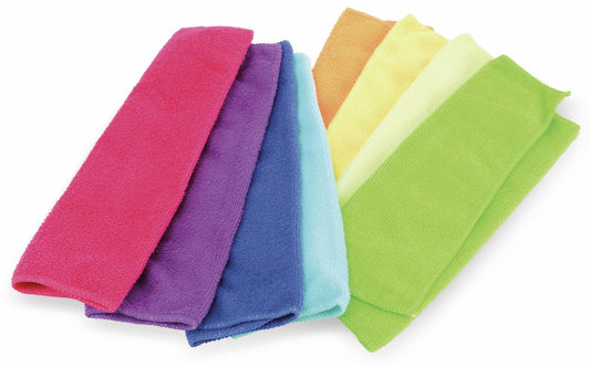 Tissu Edco 30x30cm, lot de 8 pièces, multicolore, taille unique