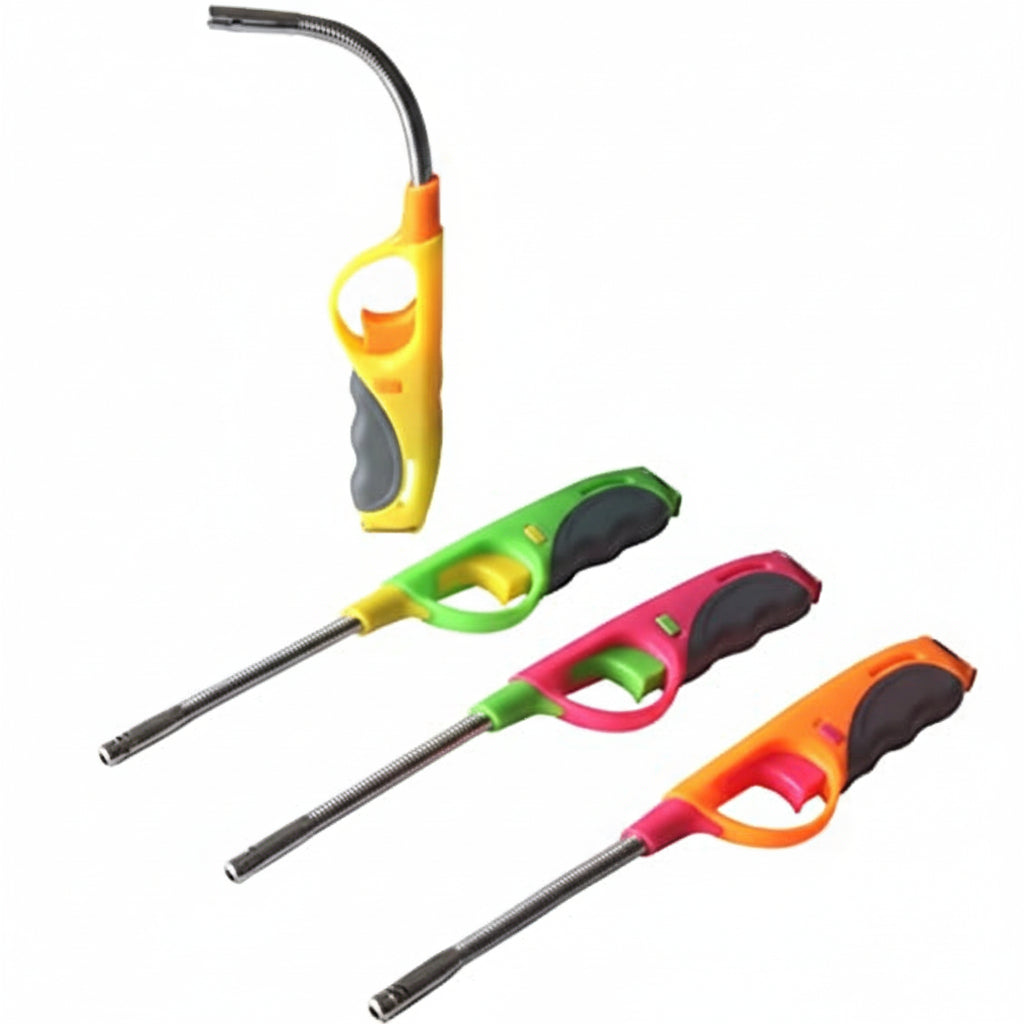 Flexible Gas Lighter with Long Nozzle