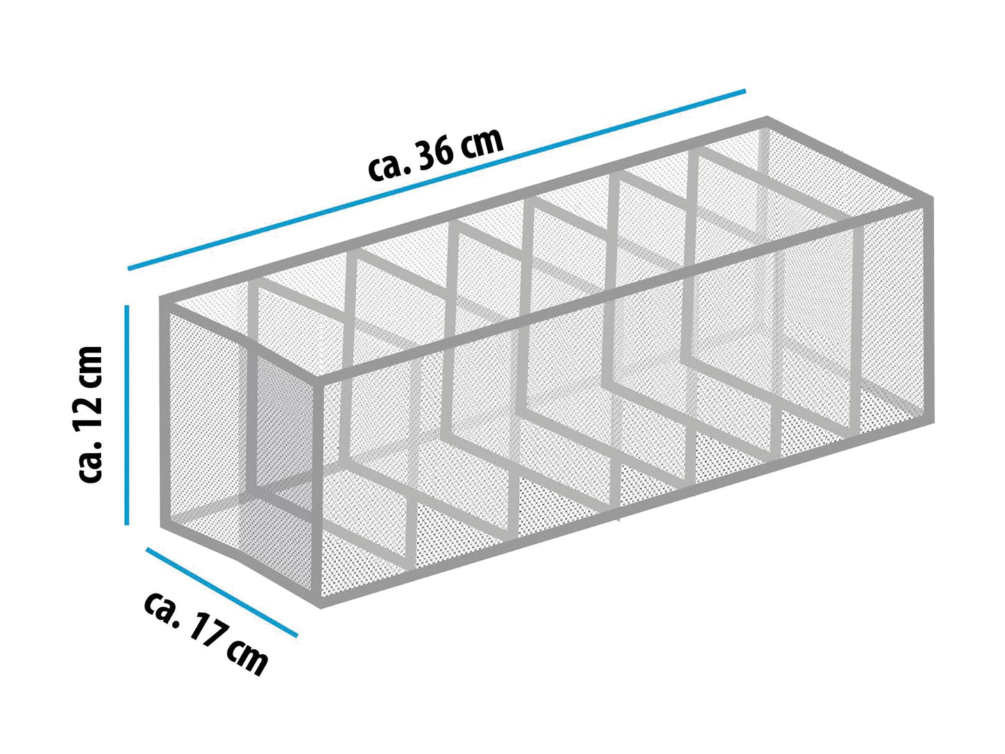 Alpina Clothes Organizer, 36 x 17 x 12 cm