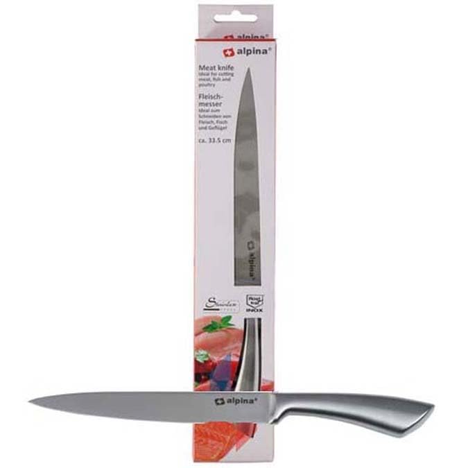 Coltelli Professionali Alpina in Acciaio Inox - Pane, Carne, Mannaia e Set Bis