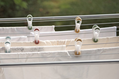 Pinze Giganti da Bucato Jumbo Clip - Set 10 Pezzi Multicolore