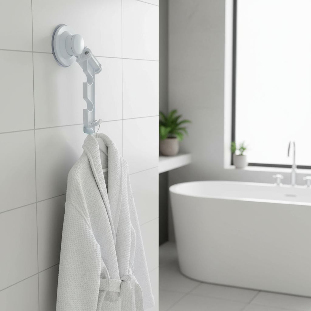 Appendiabiti in bagno