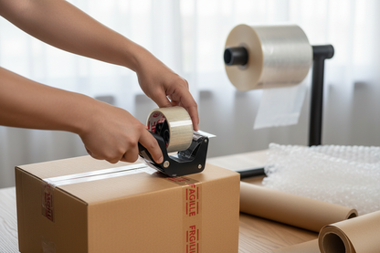 Applicazione nastro fragile