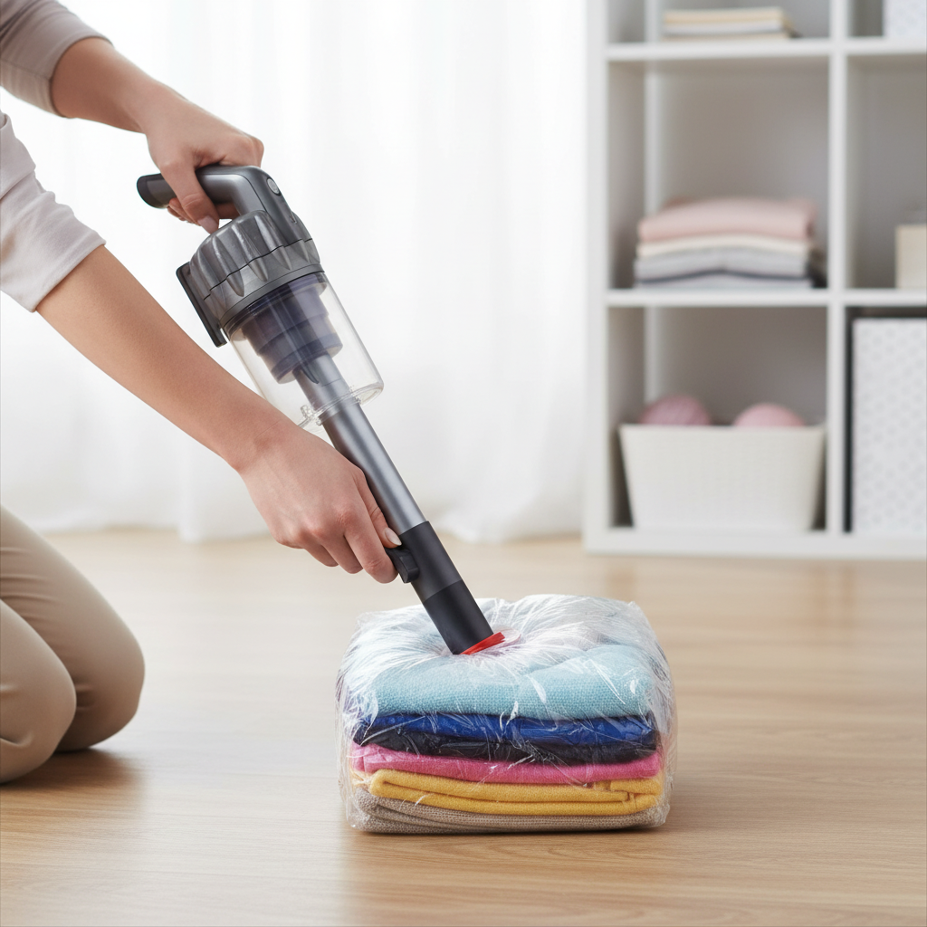 Aspirazione aria dal sacco