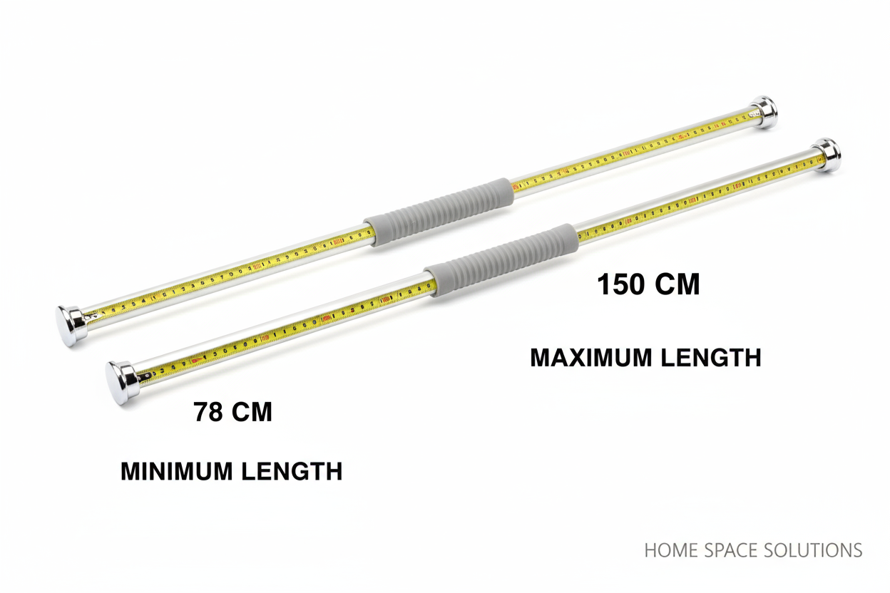 Asta a 78cm e 150cm con misure