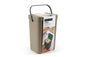 Perfect HANGING WASTE BIN FOR WET / ORGANIC WASTE - GINO collection - 12 lt. 2 Colors