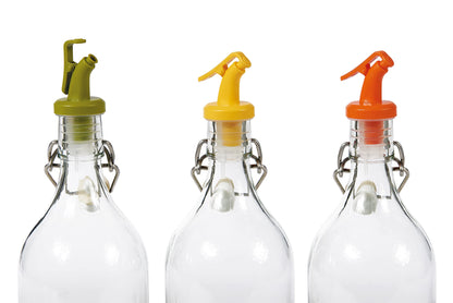 Tappo Salvagoccia per Olio e Aceto - Set 2 Pezzi Multicolore Perfetto