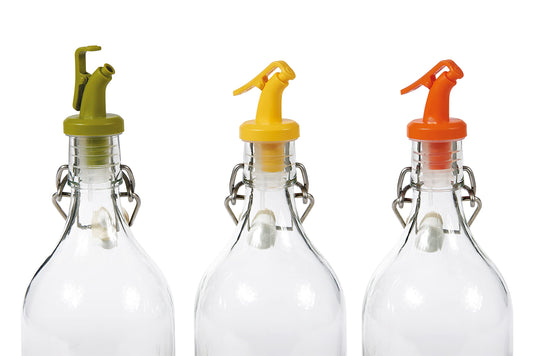 Tappo Salvagoccia per Olio e Aceto - Set 2 Pezzi Multicolore Perfetto