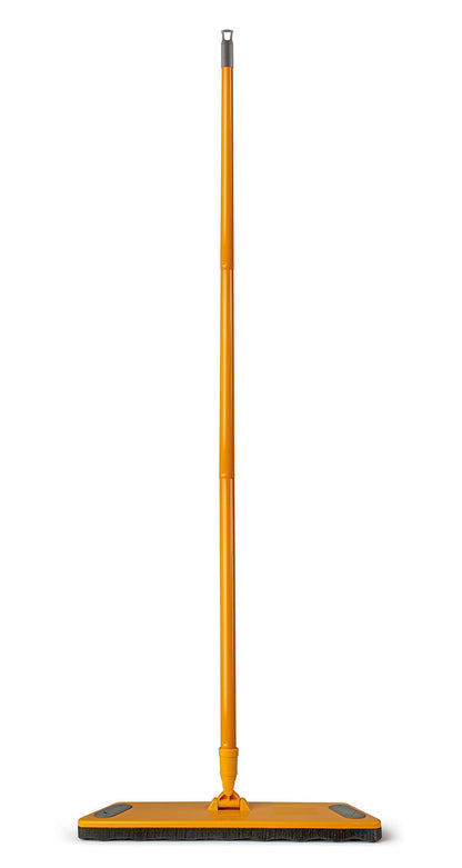 Scopa Cattura Polvere Perfetto Pulipolvere 40cm + 20 Retine Biodegradabili - Manico 130cm Snodo 360°