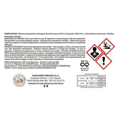 Antitarlo Novecento Plus 750ml - Trattamento Professionale Preventivo e Curativo per Legno