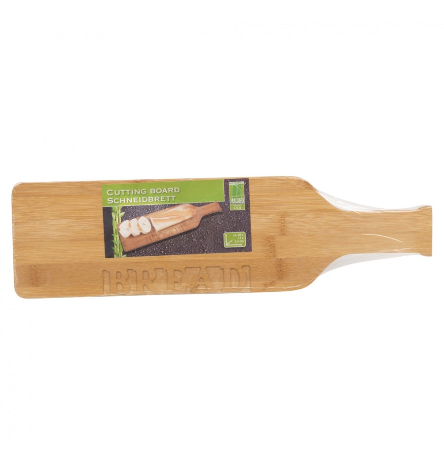 Tagliere Bambù 40cm Formaggi Pane Legno Naturale Alpina