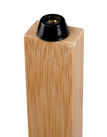 Scaffale Bambù 4 Mensole 108,5x32x33cm - Mobile Bagno Cucina Resistente Umidità