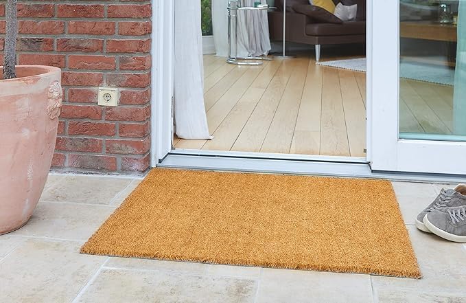 Zerbino Fibra di Cocco 40x80cm Base Antiscivolo - Ingresso Interno Esterno