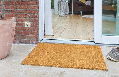 Zerbino Fibra di Cocco 40x80cm Base Antiscivolo - Ingresso Interno Esterno