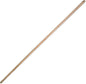 Natural Wood Handle, Universal Screw Connection, for All Types of Brooms, Brushes, Practical and Robust Water Squeegees