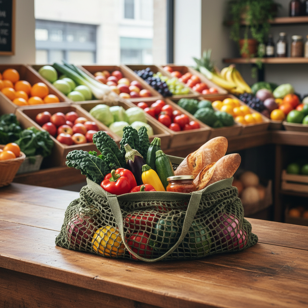 Borsa rete - spesa mini market