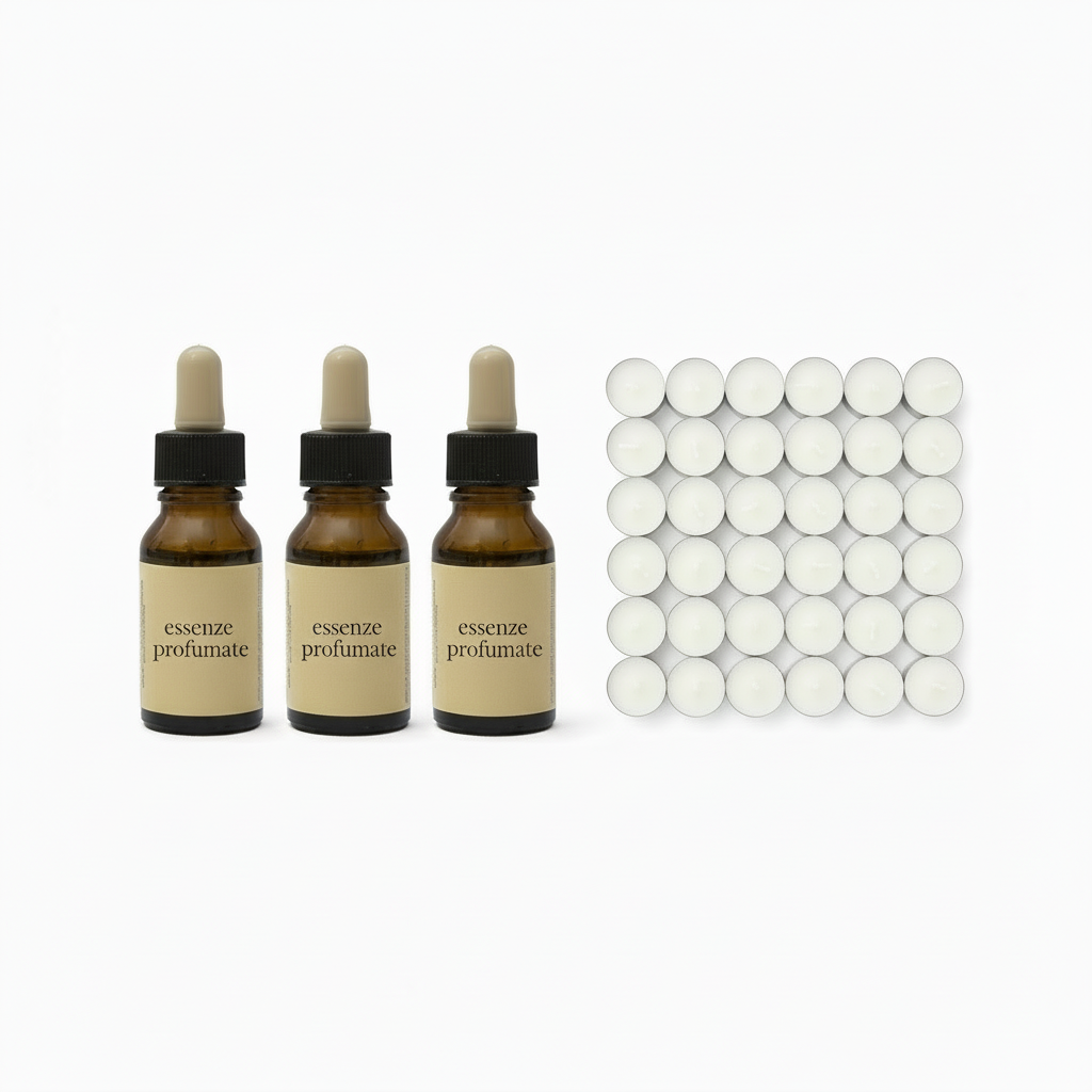 100 Lumini + 3 Essenze Profumate | Set Atmosfera