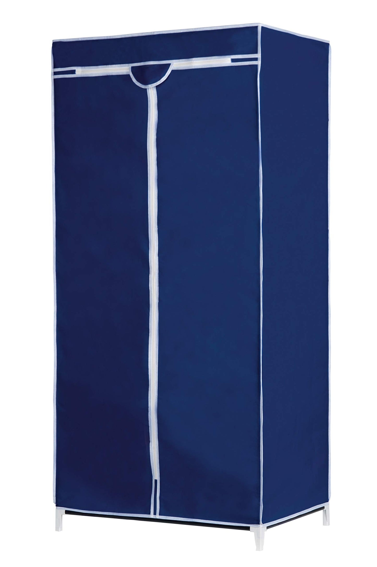 alpina - TNT Fabric Wardrobe Camping Clothes Hanger 75 x 50 x 160 cm Blue