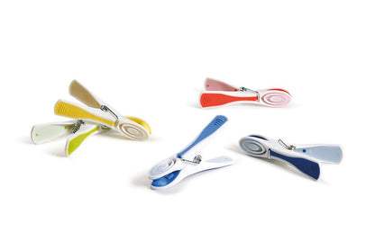 Mollette Bucato Colorclips Set 10 Pezzi Colorate - Resistenti Antiscivolo per Biancheria