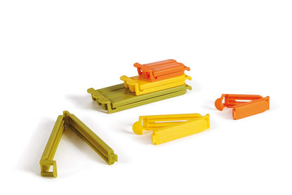 Pinze Chiudi Pacco Salvafreschezza - Set 10 Pezzi Assortiti 3 Misure