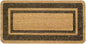 FERCASASHOP® Natural Coconut Doormat Outside Door Entrance Non-Slip Back Mud Scraper Mat MOD. Coconut Edge