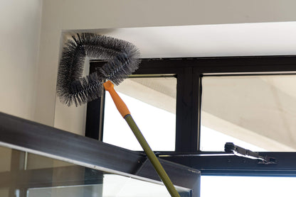 Levaragnatele Rombo con Innesto Universale - Spazzola Ragnatele Angoli e Soffitti