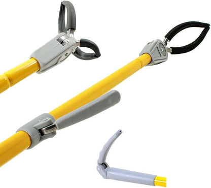 Pinza Prendi Oggetti per Scaffali Alti - Ferro Verniciato con Gomma Antiscivolo