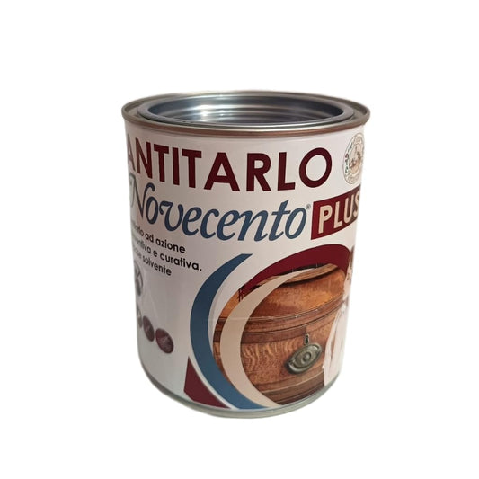FercasaShop® Novecento Plus Woodworm Repellent, 750 ml Professional Liquid for the Protection of Wooden Furniture and Furnishings, Preventive and Curative Treatment