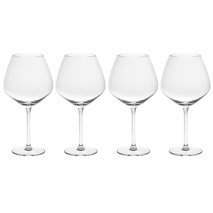 Set 4 Bicchieri Gin Tonic Alpina 730ml - Calici Copa Balloon per Cocktail e G&T