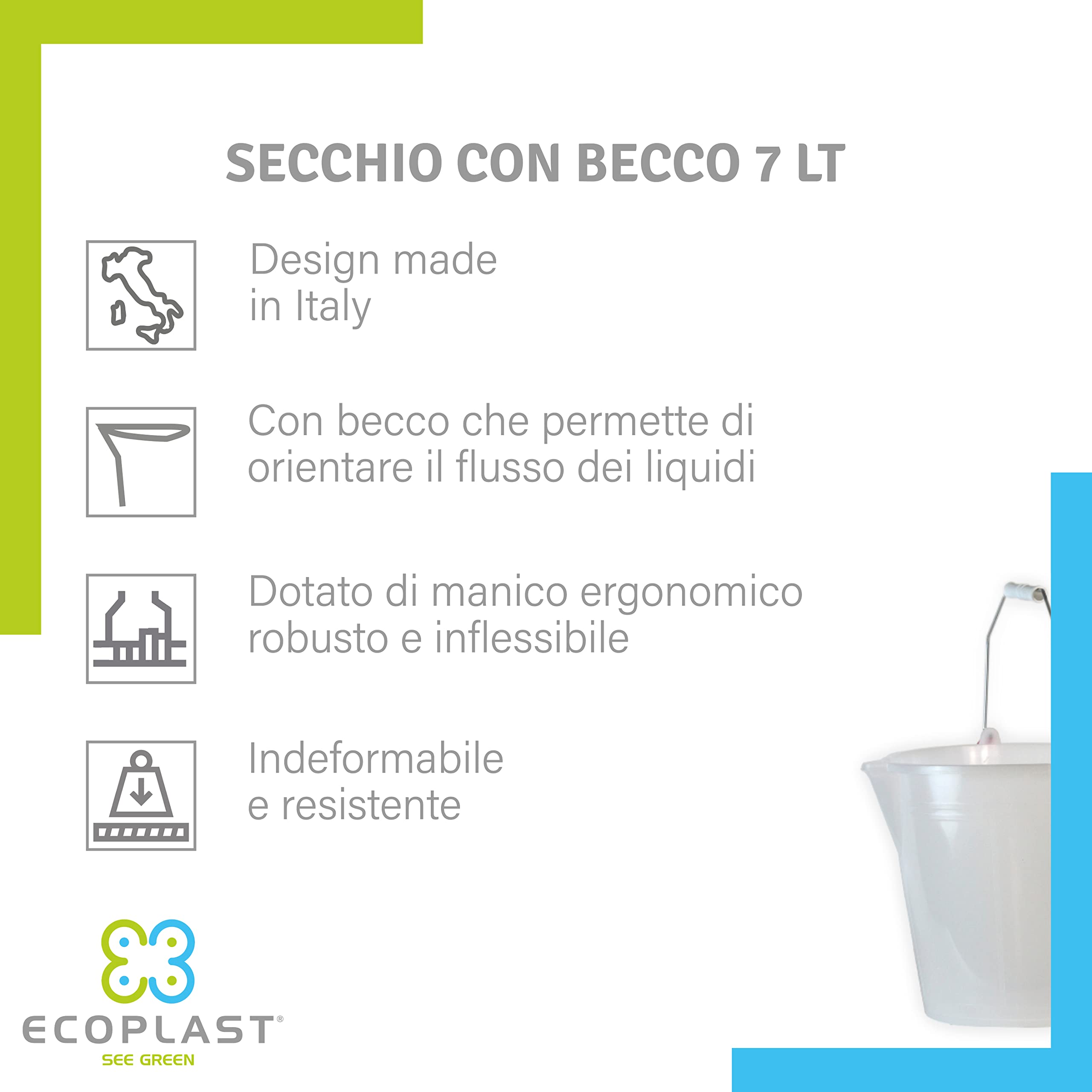 Seau de nettoyage de sol Ecoplast