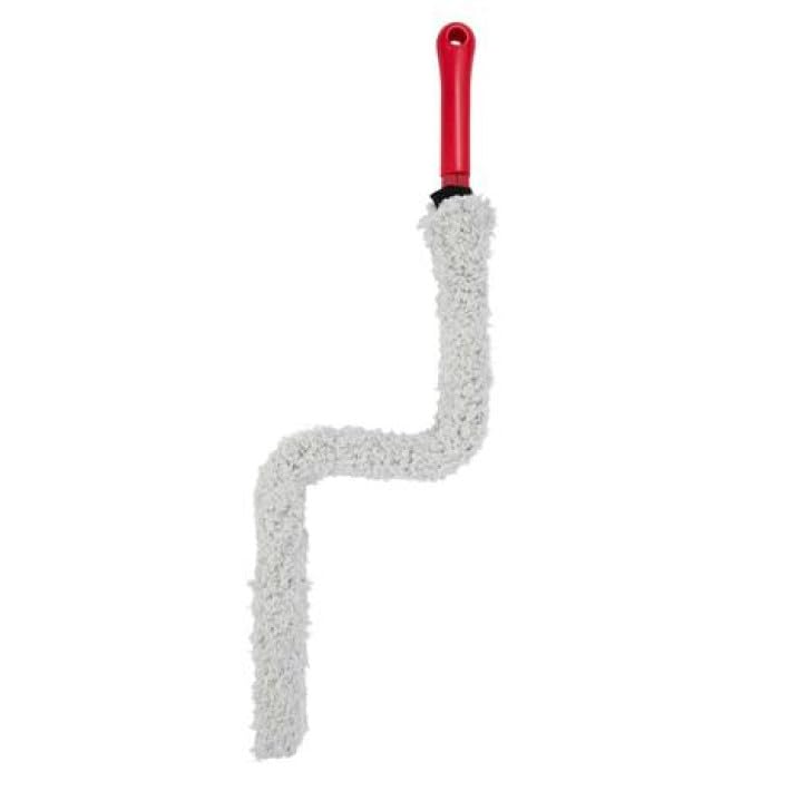 Brosse à radiateur en microfibre - 75 x 7 cm, facile à nettoyer dans les zones difficiles d'accès