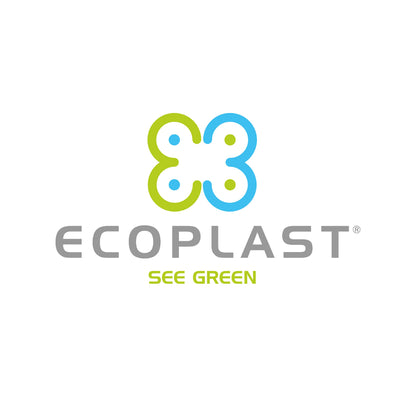 Pattumiera Ecoplast 35L Marrone Raccolta Differenziata Apertura a Libro