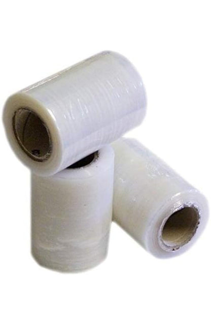 Film Estensibile Trasparente Pellicola Imballaggio pacchi pedane Gr.300, Ufficio Industria e Domestico