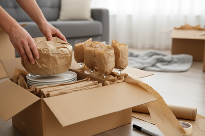 Carta per imballaggio traslochi