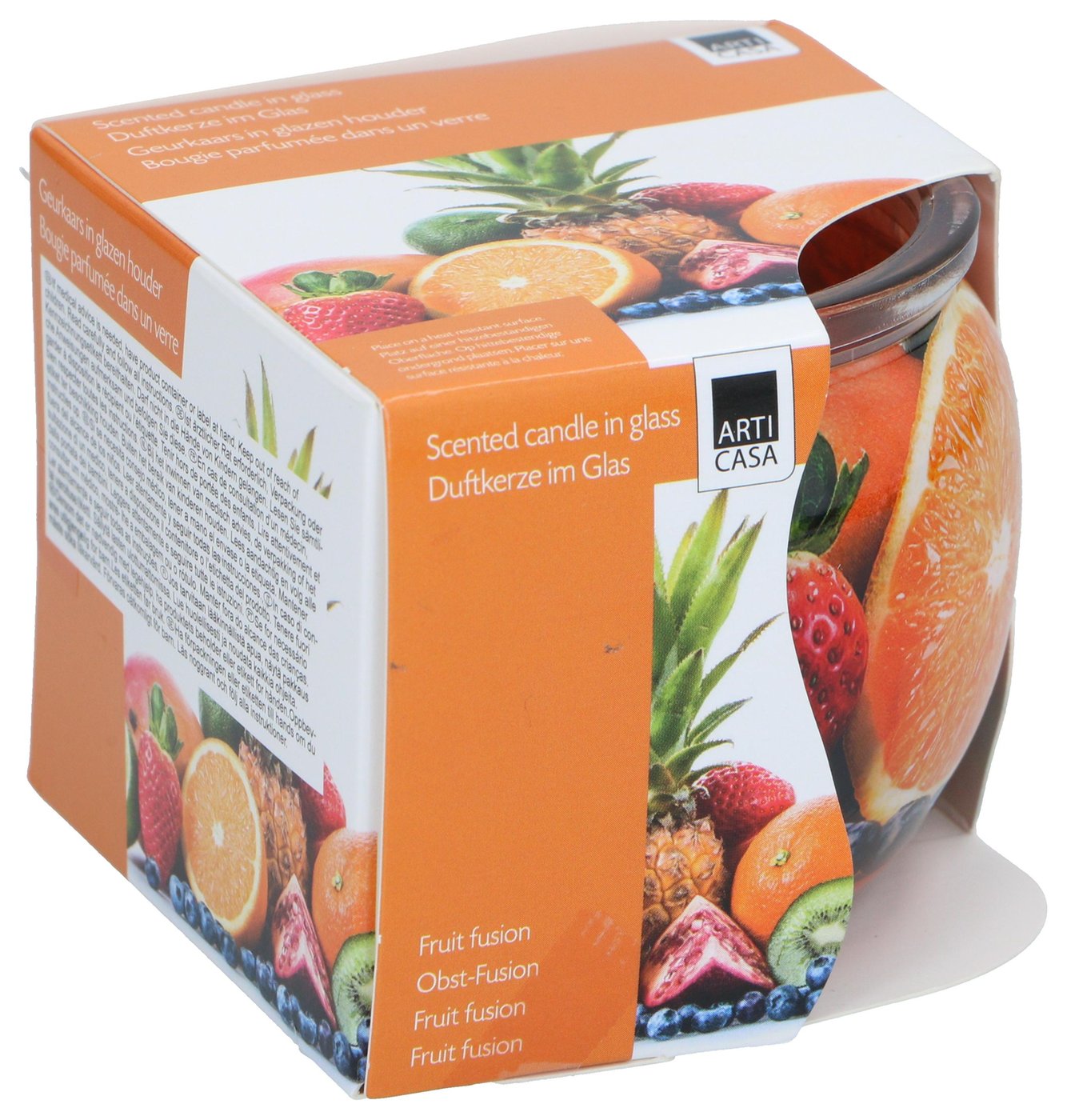 Set 6 Candele Profumate in Barattolo di Vetro – Fragranze Assortite
