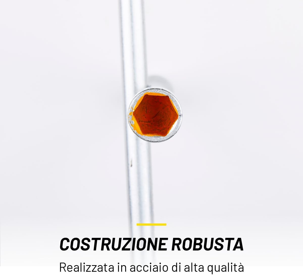 Chiave a Croce in Acciaio per Ruote Auto 17-19-21-23mm