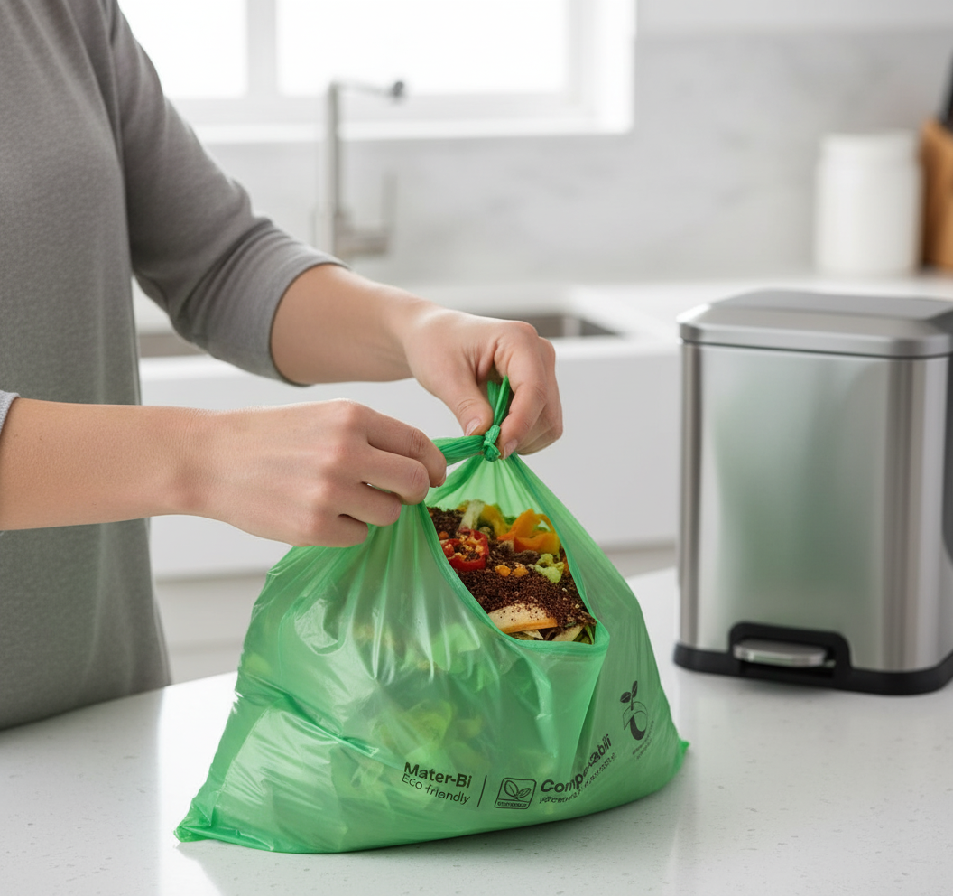 Chiusura del sacco con maniglie