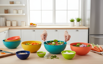 Ciotole in uso in cucina - Lifestyle