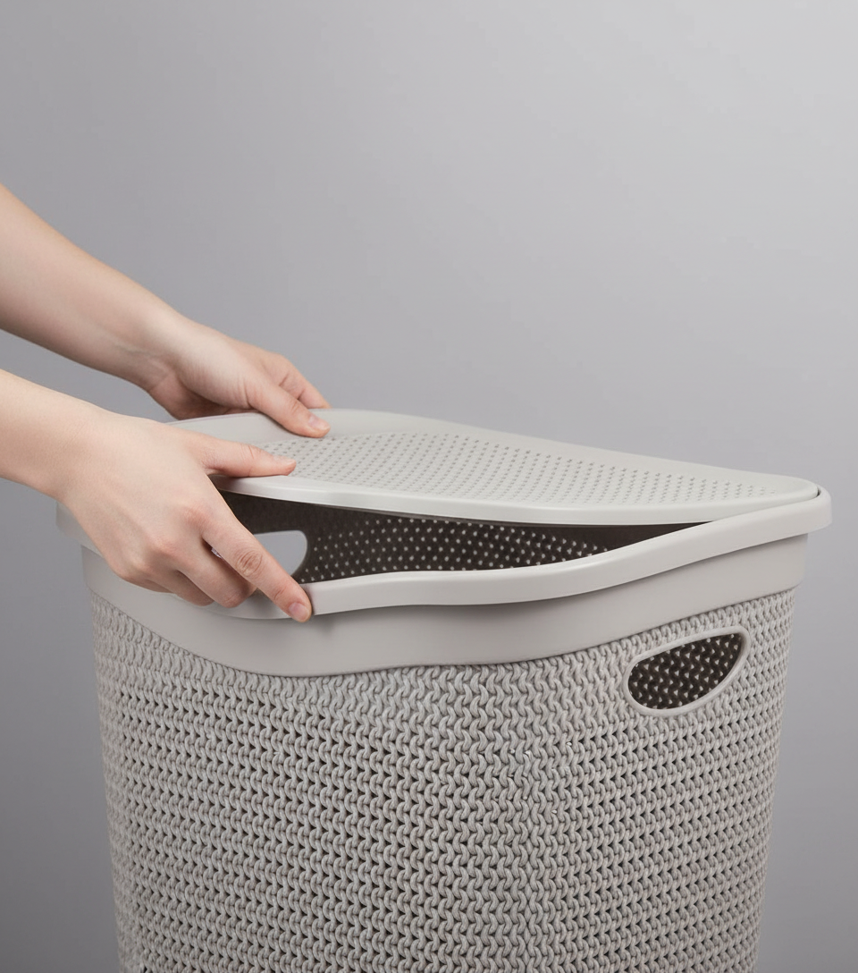 Close-up apertura coperchio