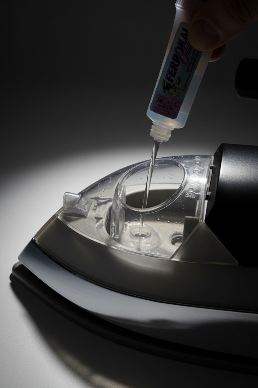 Close-up applicazione caldaia